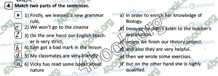 ГДЗ Англійська мова 8 клас сторінка Стр.18 (4)